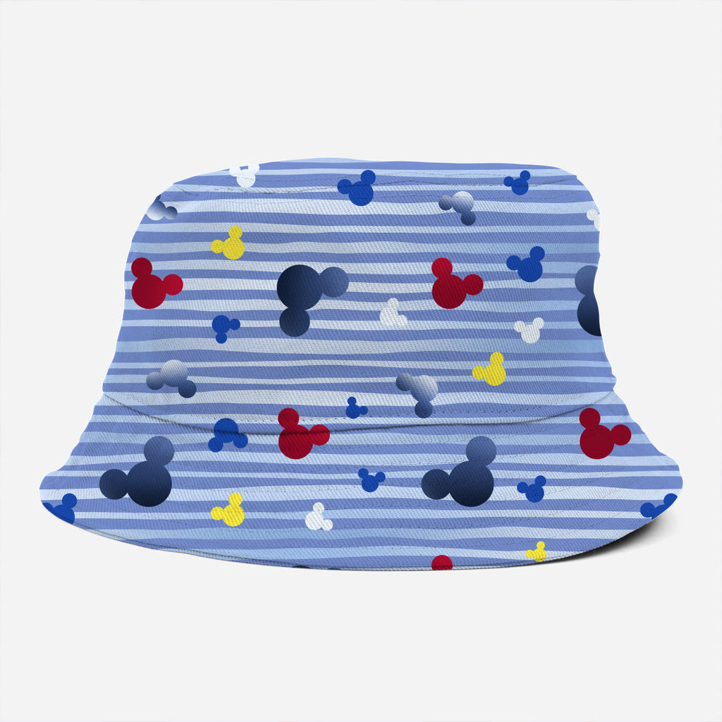Steamboat Willie Colourful Cartoon Stripes Fabric