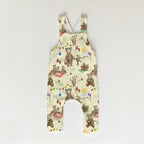 Bear Picnic Yellow Fabric