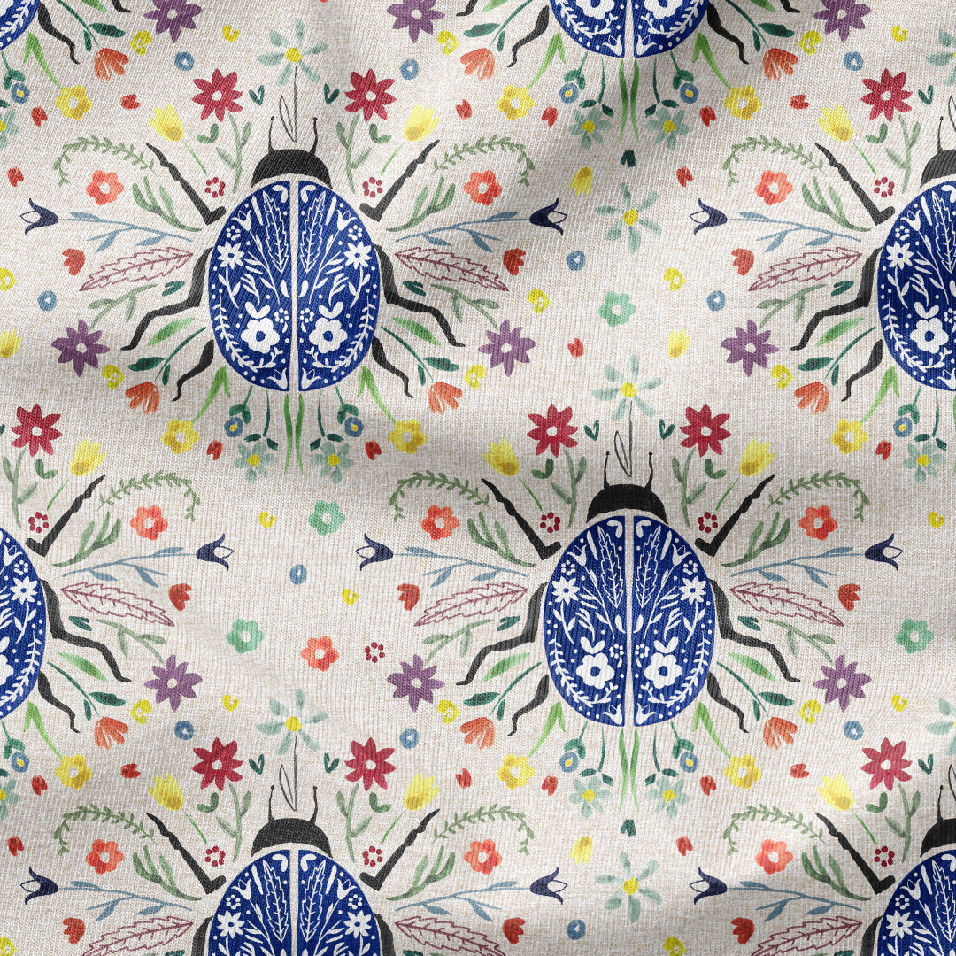 Beautiful Beetle Fabric