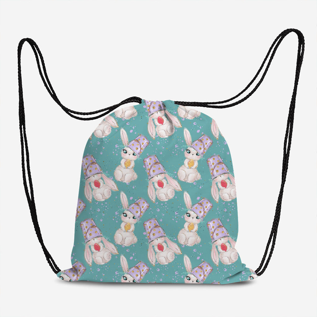 Easter Bunny Teal Fabric