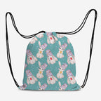 Easter Bunny Teal Fabric