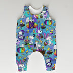 Eggcelent Easter Fun Blue Fabric