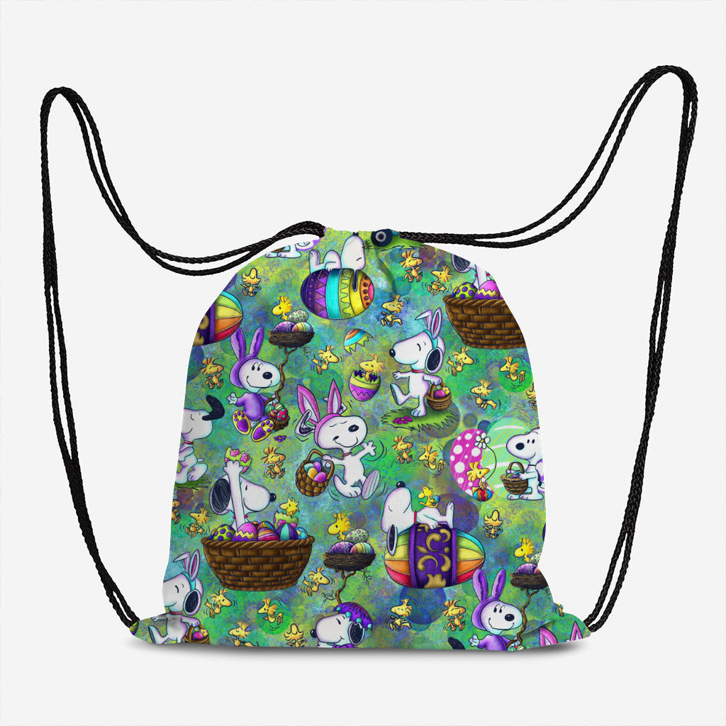 Eggcelent Easter Fun Green Fabric