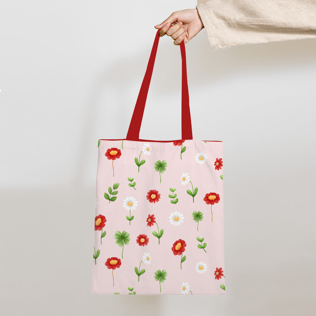 Ladybird Flowers Fabric