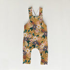 Leafy Mustard Floral Fabric