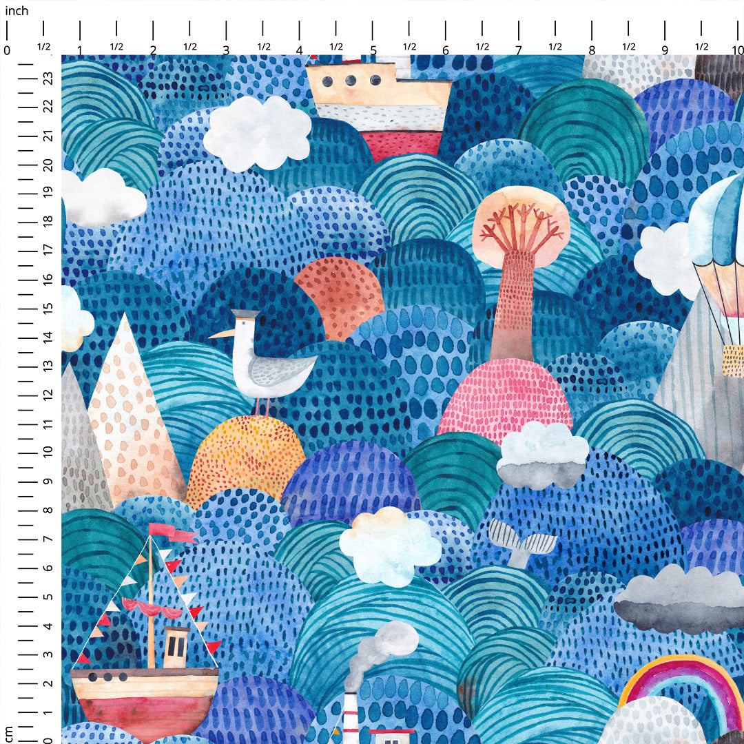 Seaside Adventure Fabric