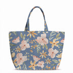 Spring Blooms Blue Fabric
