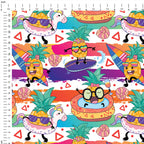 Summer Pineapple Fabric