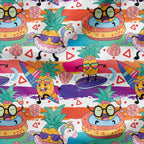 Summer Pineapple Fabric