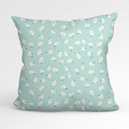 Ditsy Flowers Mint Fabric