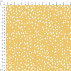 Spots On Mustard Fabric