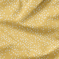 Spots On Mustard Fabric