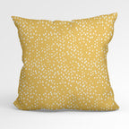 Spots On Mustard Fabric