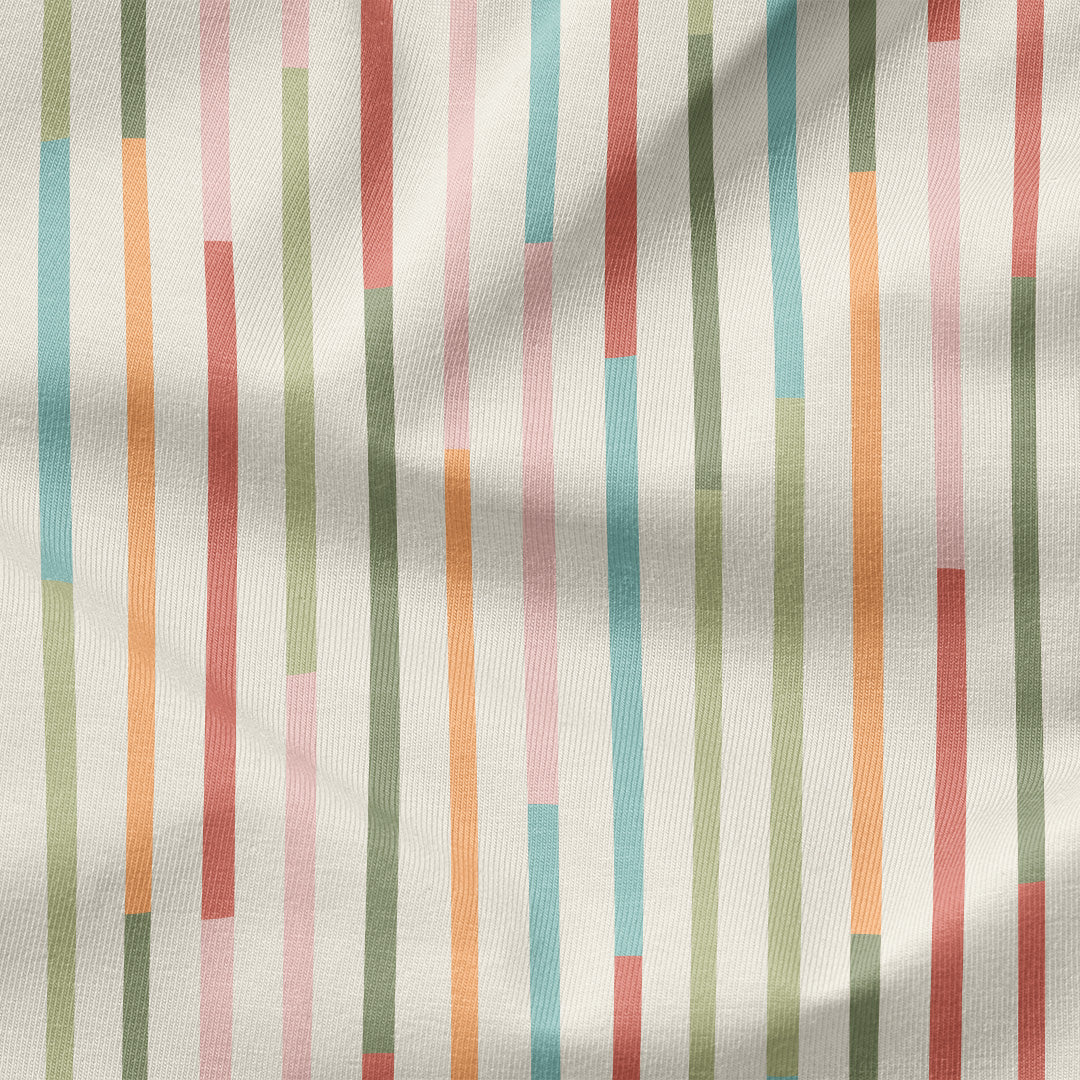 Wonky Stripes Fabric