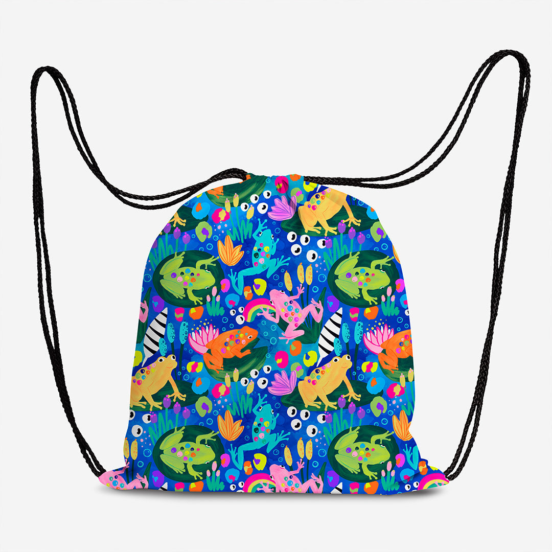 Funky Frogs Fabric