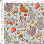 Adorable Rats Fabric