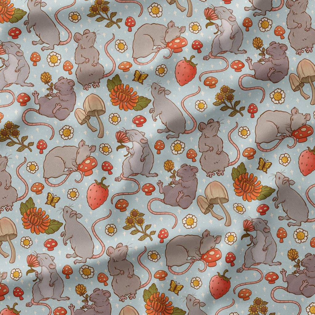 Adorable Rats Fabric