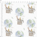 Adventure Begins Fabric