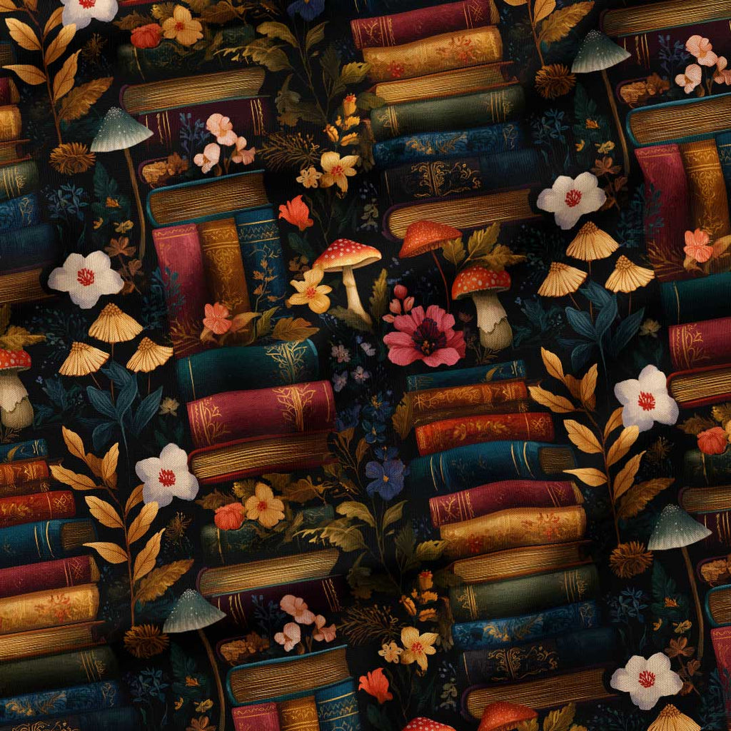 Alchemist's Books Fabric