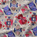 Alice in Wonderland Cards Fabric