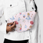 Alice in Wonderland Pink Fabric