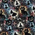 Alice In Wonderland Noir Fabric