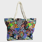 Alice in Wonderland Trippy Fabric