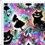 Alice In Wonderland Whimsy Fabric
