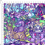 Alice In Wonderland Fabric