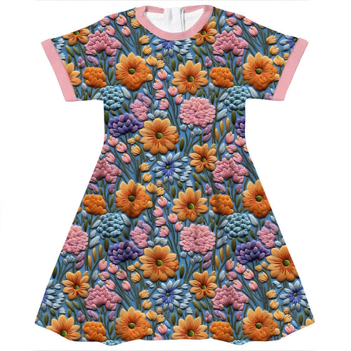 Alicia Faux Embroidery Fabric