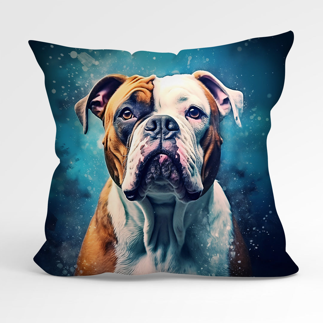 CUSHION Fabric Panel American Bulldog CP-1136