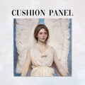 CUSHION Fabric Panel Angel by Handerson Thayer CP-1138