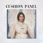 CUSHION Fabric Panel Angel by Handerson Thayer CP-1138