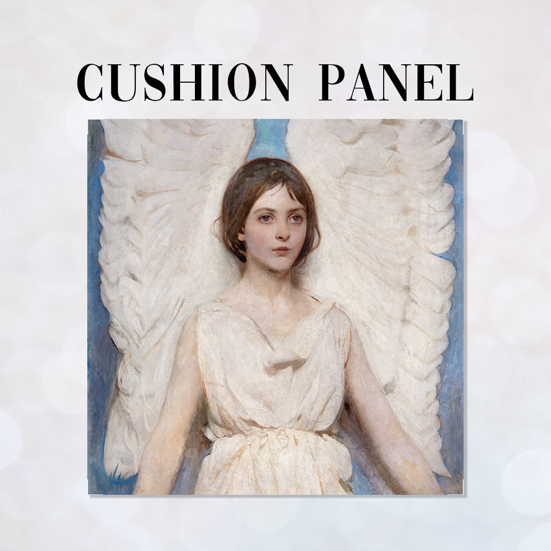 CUSHION Fabric Panel Angel by Handerson Thayer