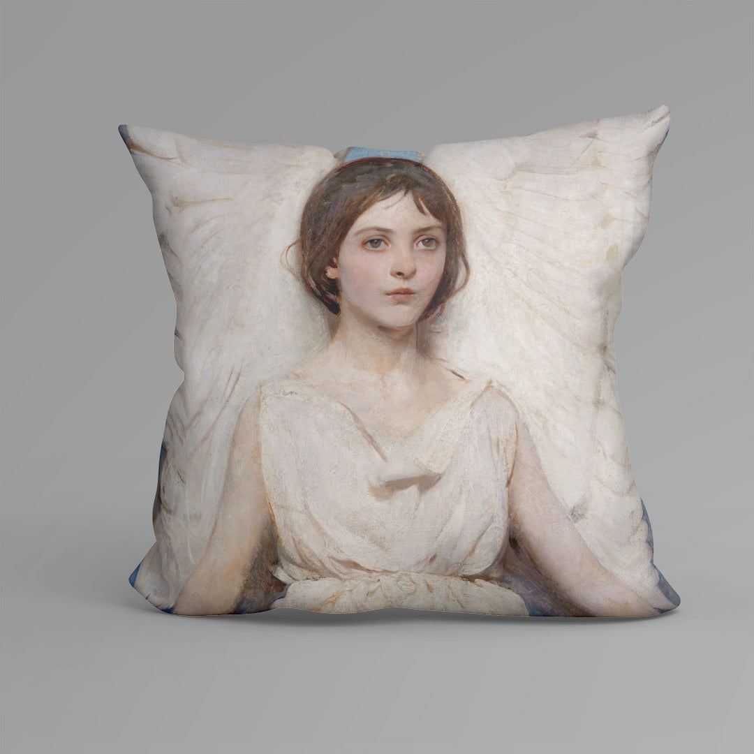 CUSHION Fabric Panel Angel by Handerson Thayer