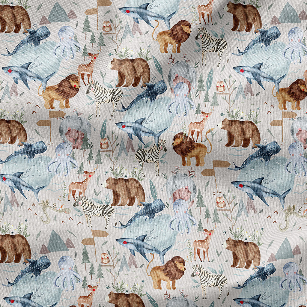 Animal Adventures Fabric