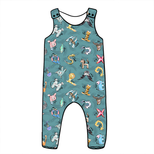 Animal Alphabet Fabric
