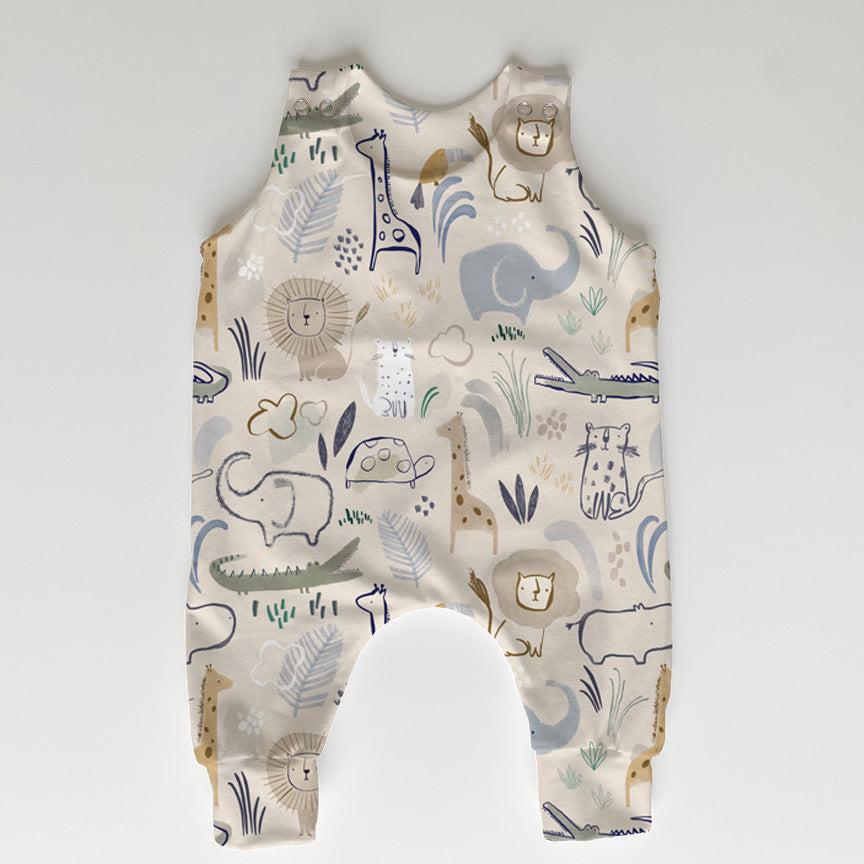 Animal Doodle Fabric