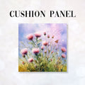CUSHION Panel Aquarelle Thistle CP-1140