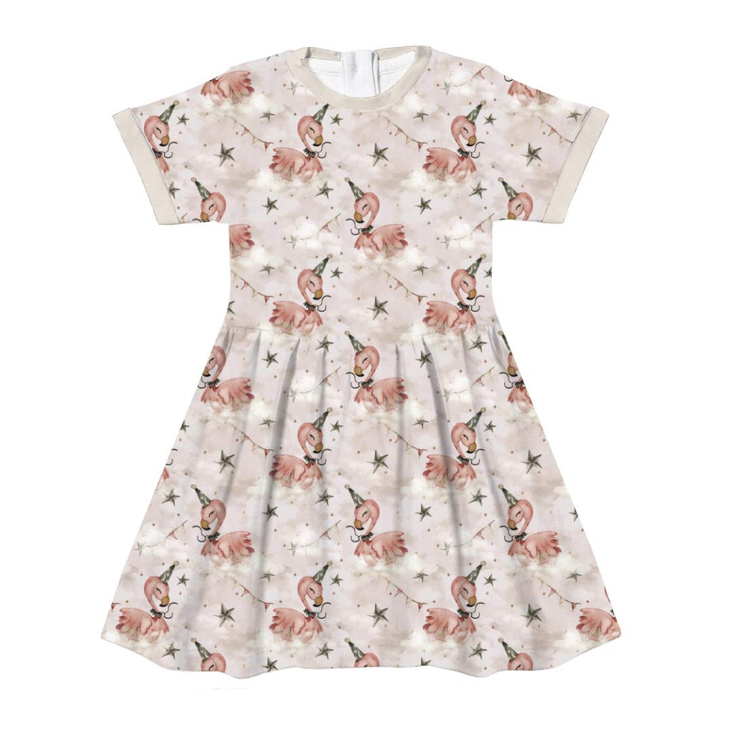 Aurora Flamingo Fabric
