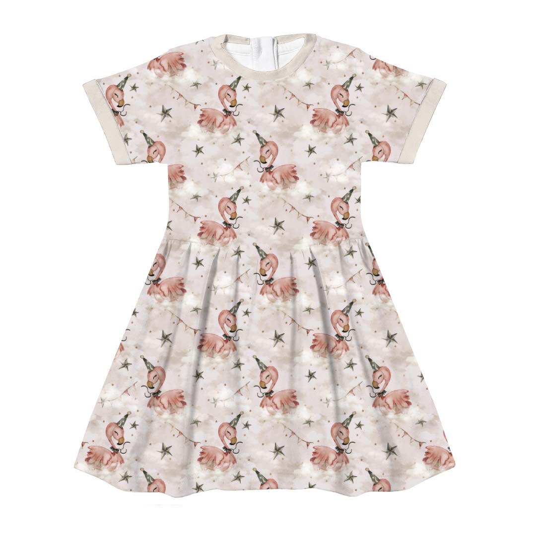 Aurora Flamingo Fabric