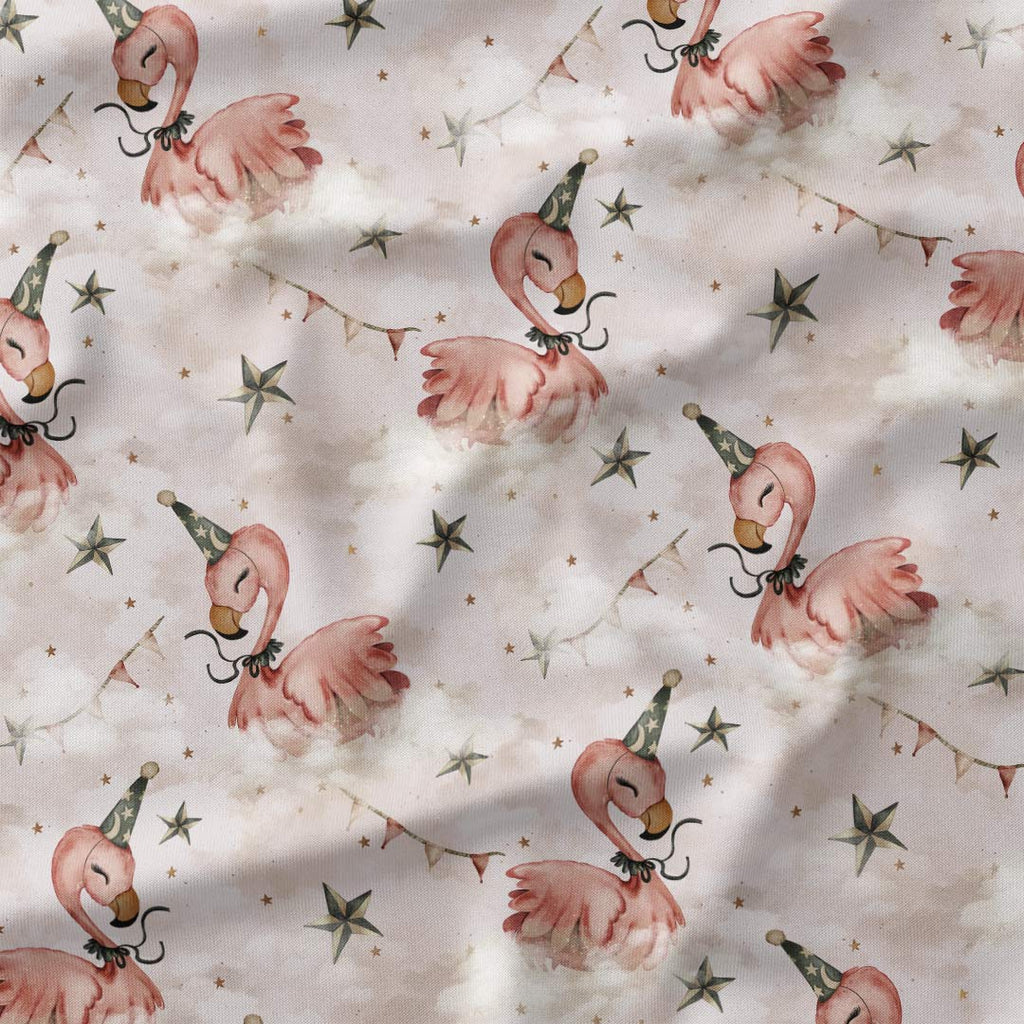Aurora Flamingo Fabric