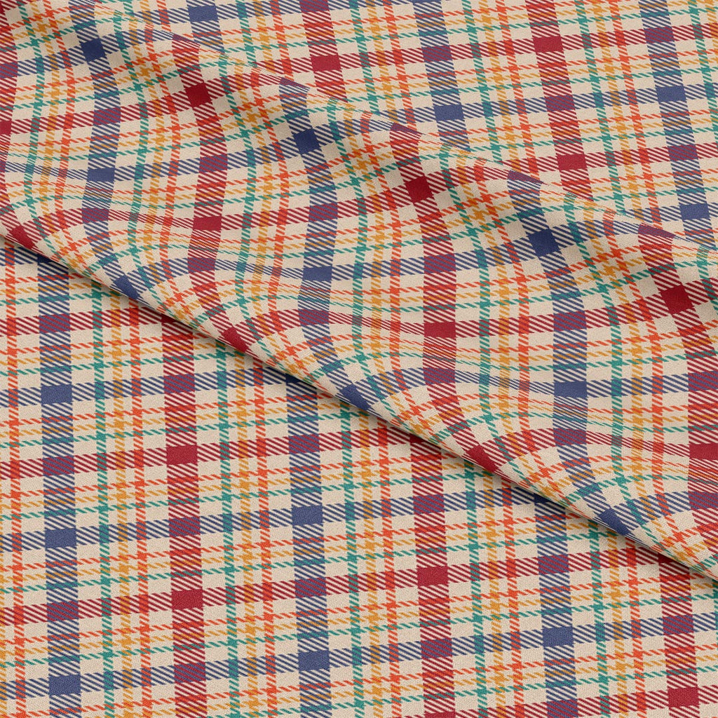 Autumn Plaid Fabric 1433