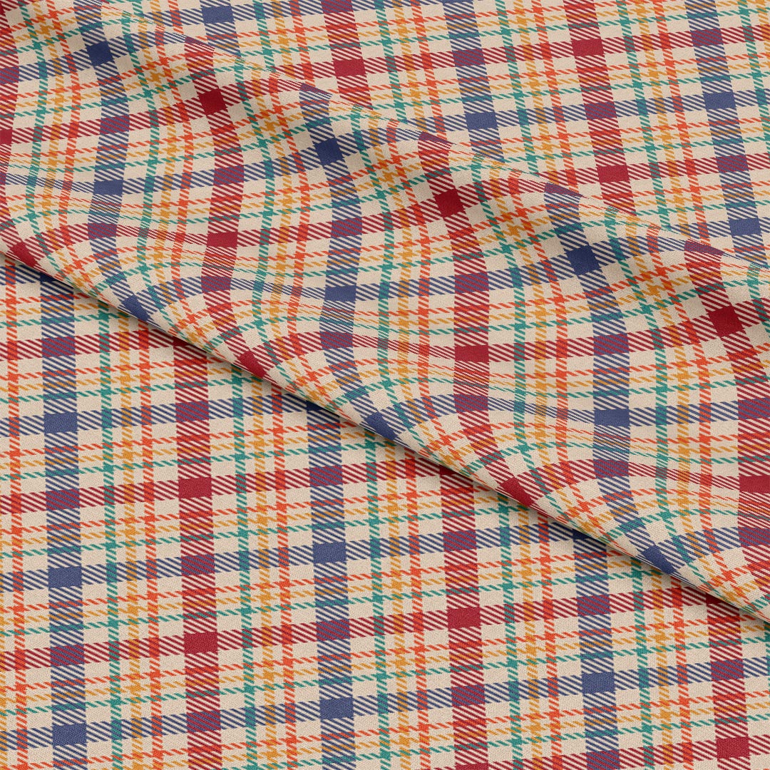 Autumn Plaid Fabric 1433