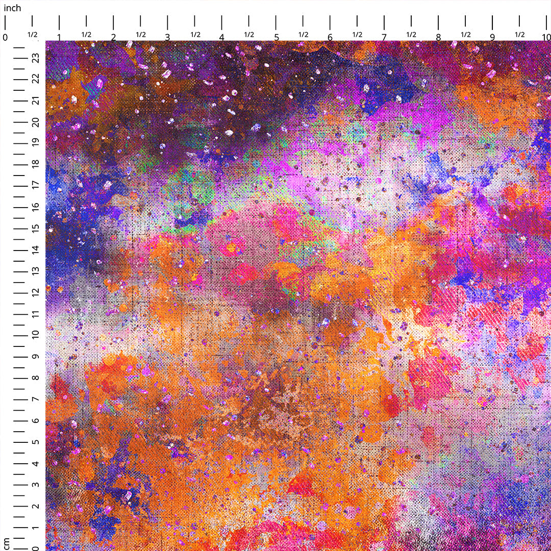 Autumn Abstract Fabric