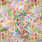 Autumn Floral Bright Fabric