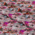 Autumn Floral Fans Fabric