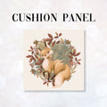 CUSHION Fabric Panel Autumn Fox Cream CP-1152