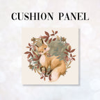 CUSHION Fabric Panel Autumn Fox Cream CP-1152