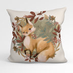 CUSHION Fabric Panel Autumn Fox Cream CP-1152